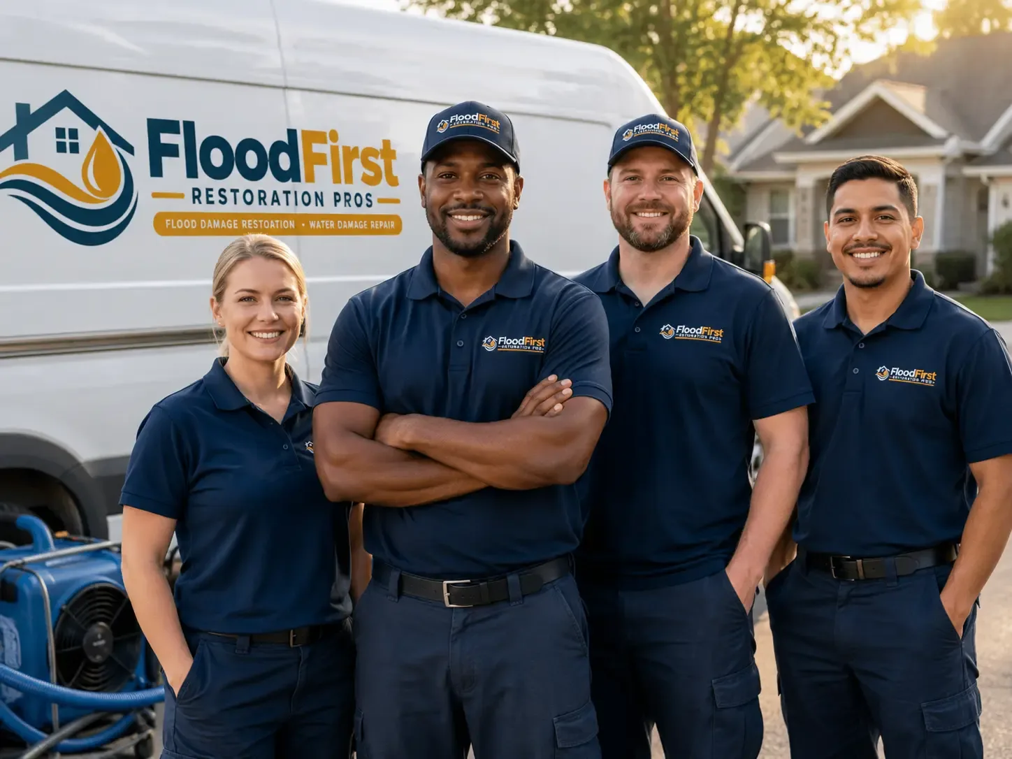 Flood Damage Restoration company in Hugheston, WV